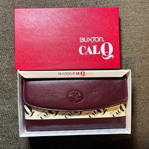 Buxton Cal Q Womens Clutch Wallet Leather Soft Napa Leather Burgundy Wine Color